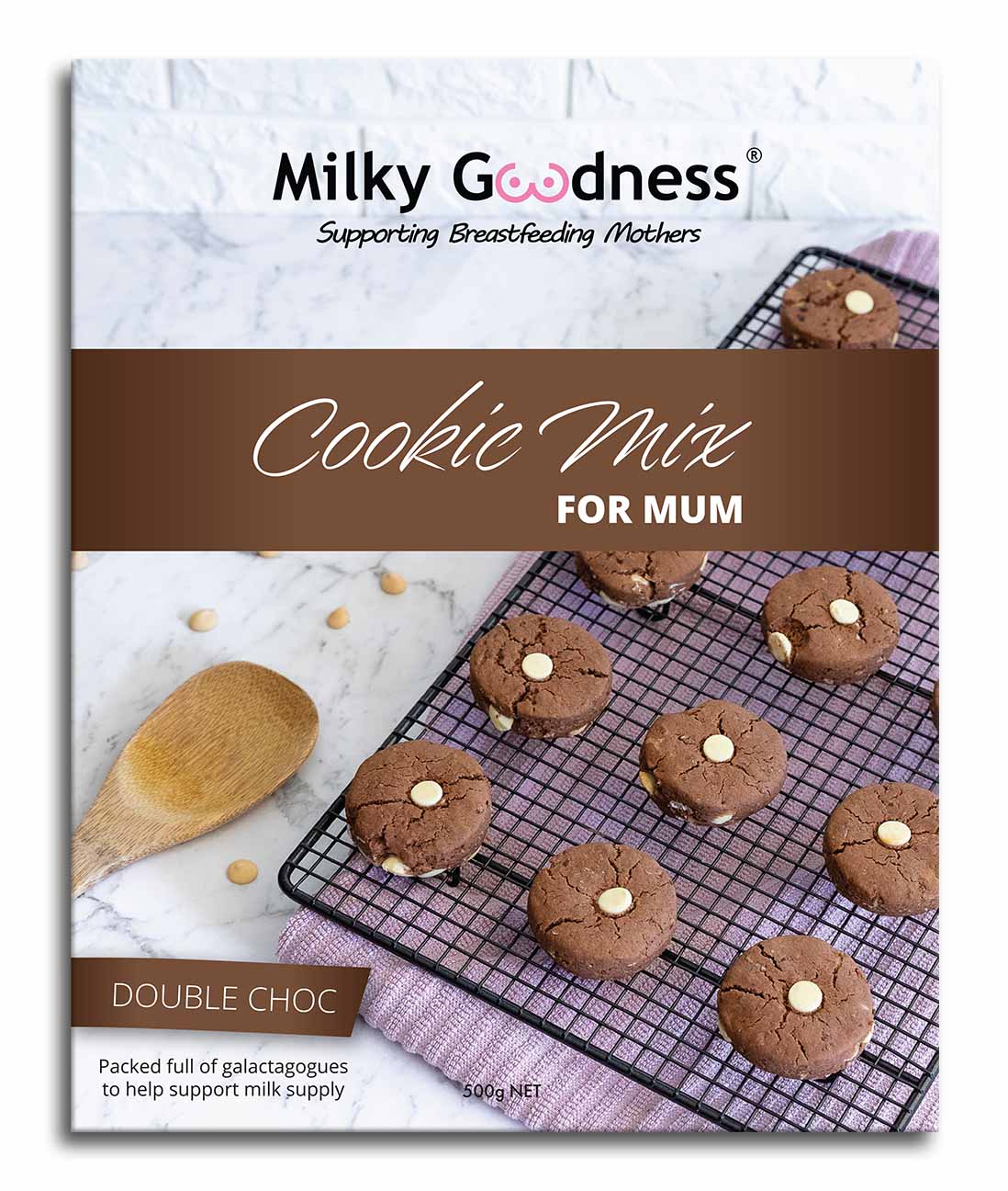 Double Choc Lactation Cookies Packet Mix