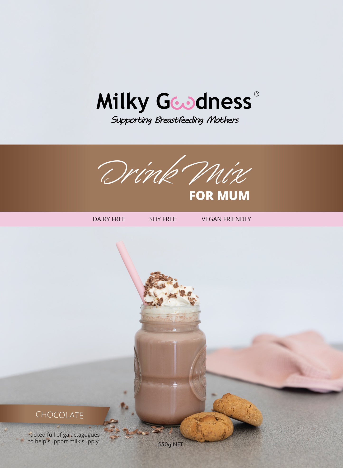 Lactation Chocolate Drink Mix