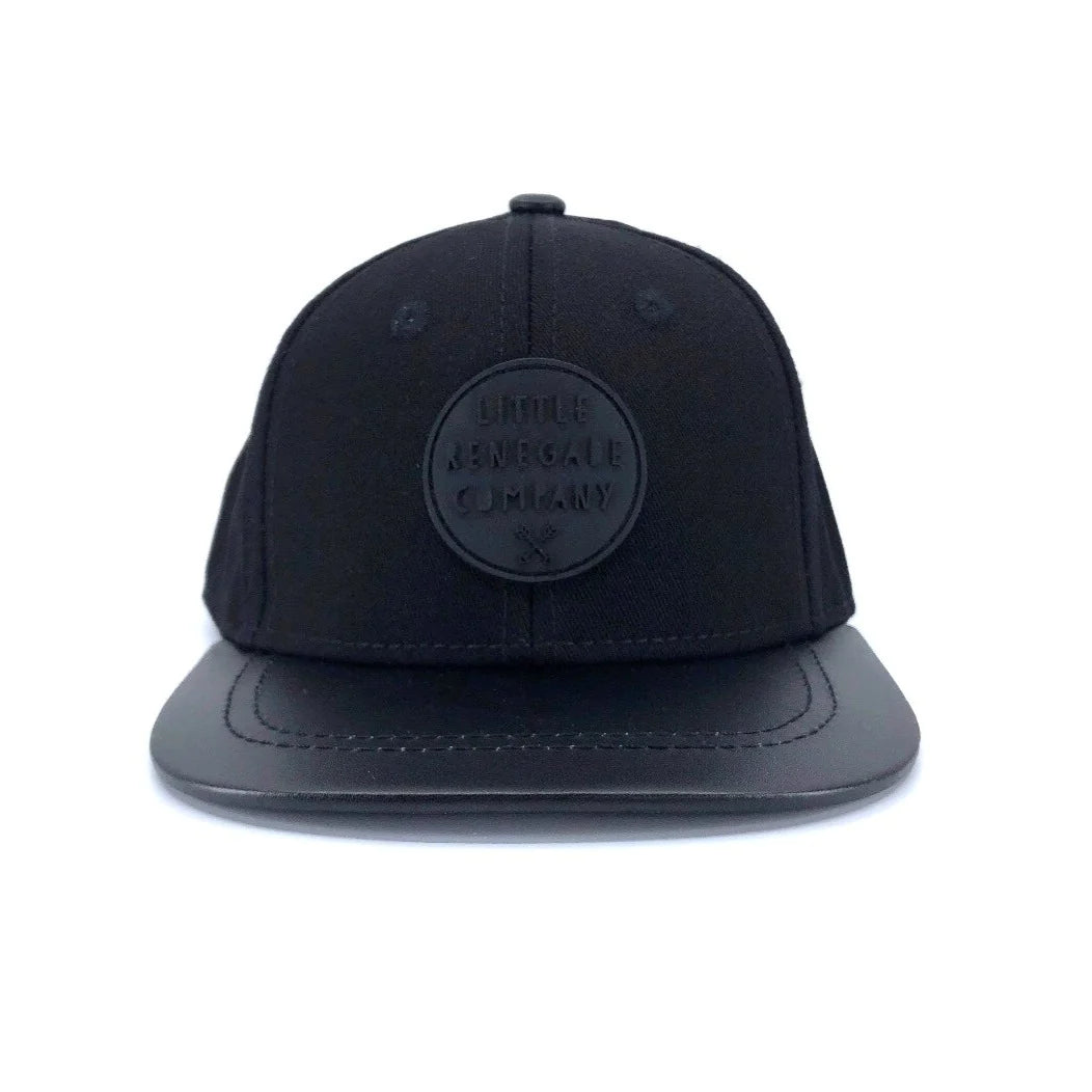 Snapbacks- Black on Black