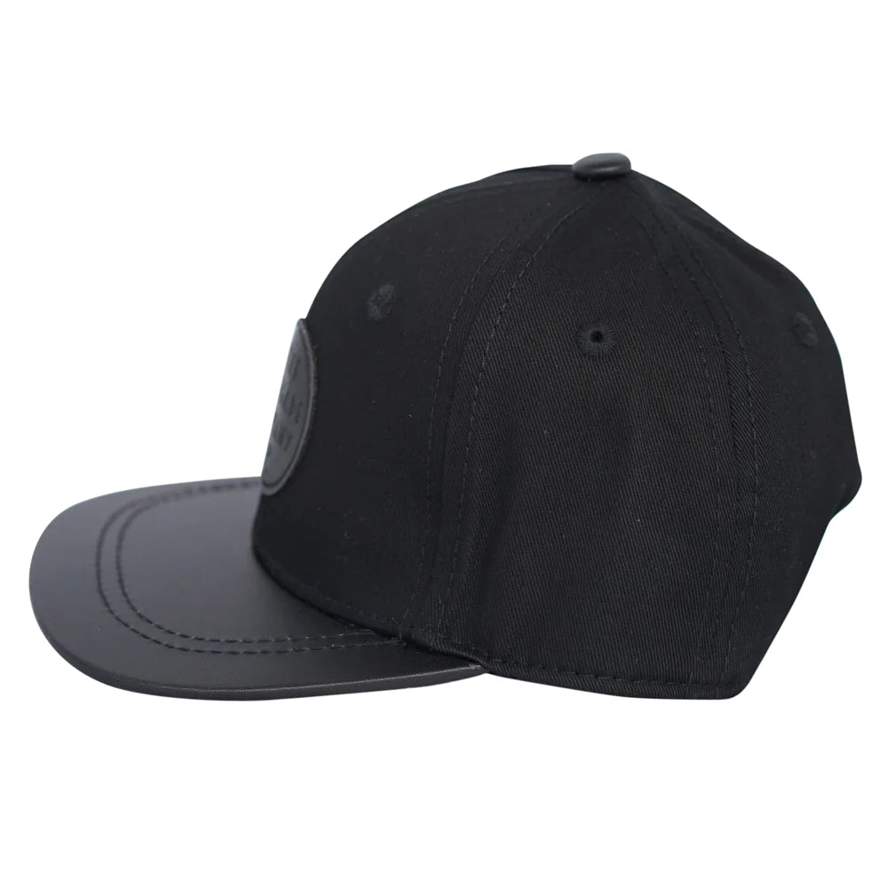 Snapbacks- Black on Black