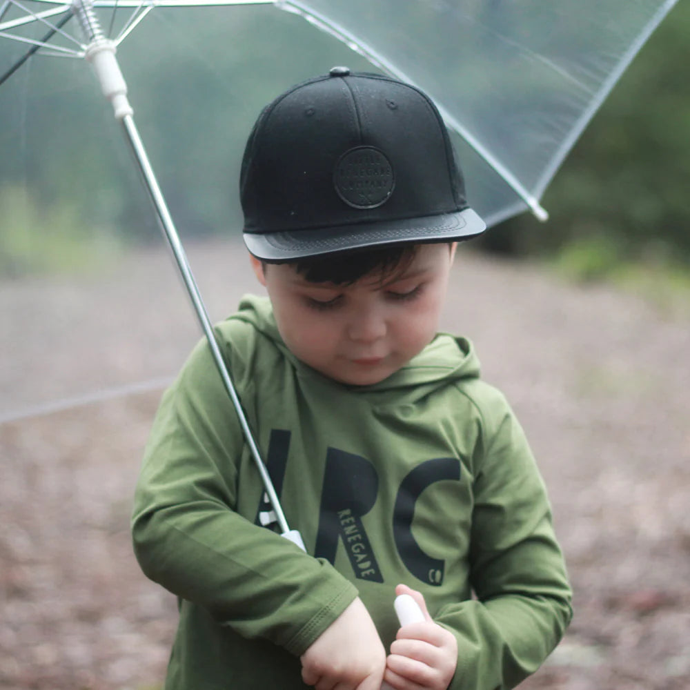 Snapbacks- Black on Black