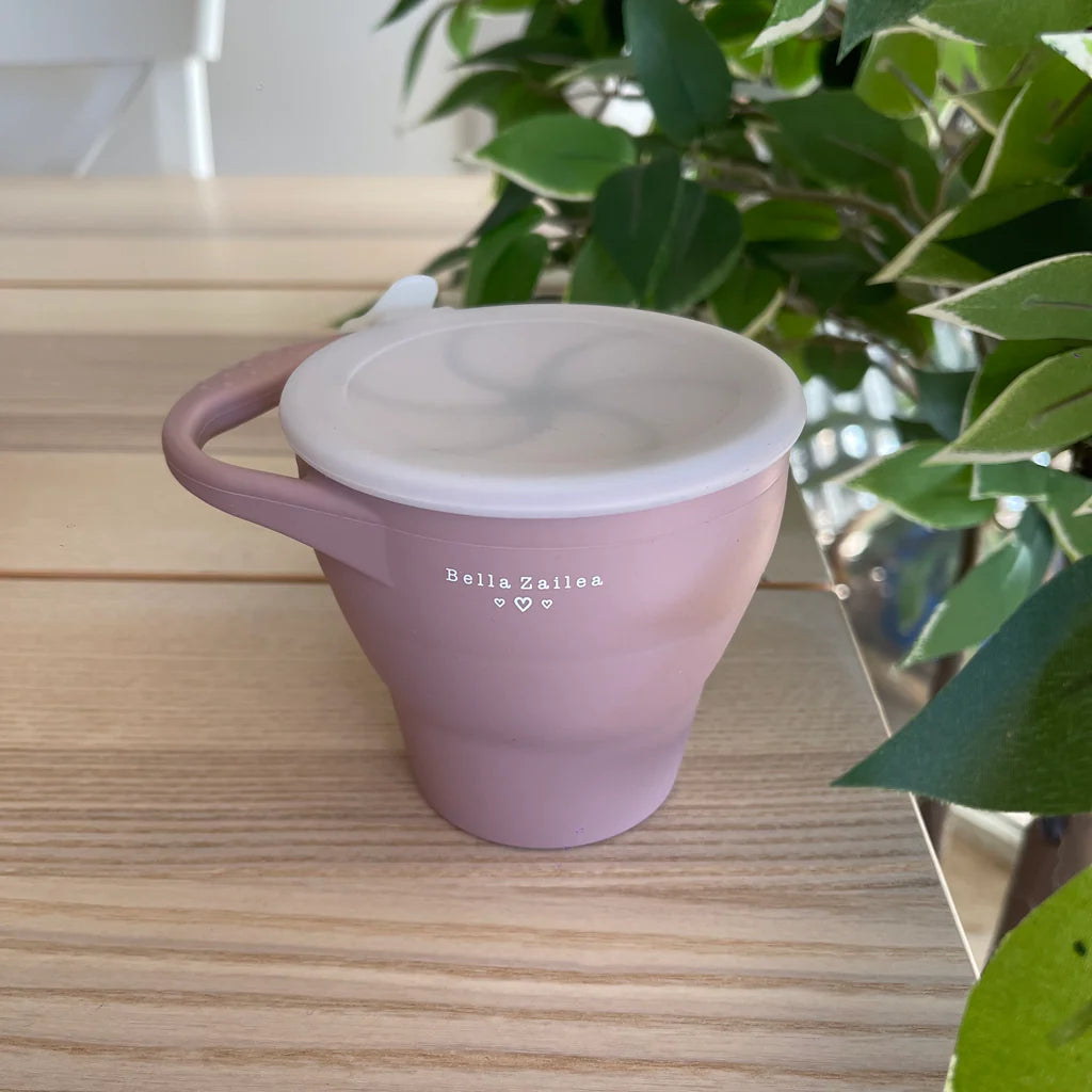 Silicone Snack Cup - Dusty Pink