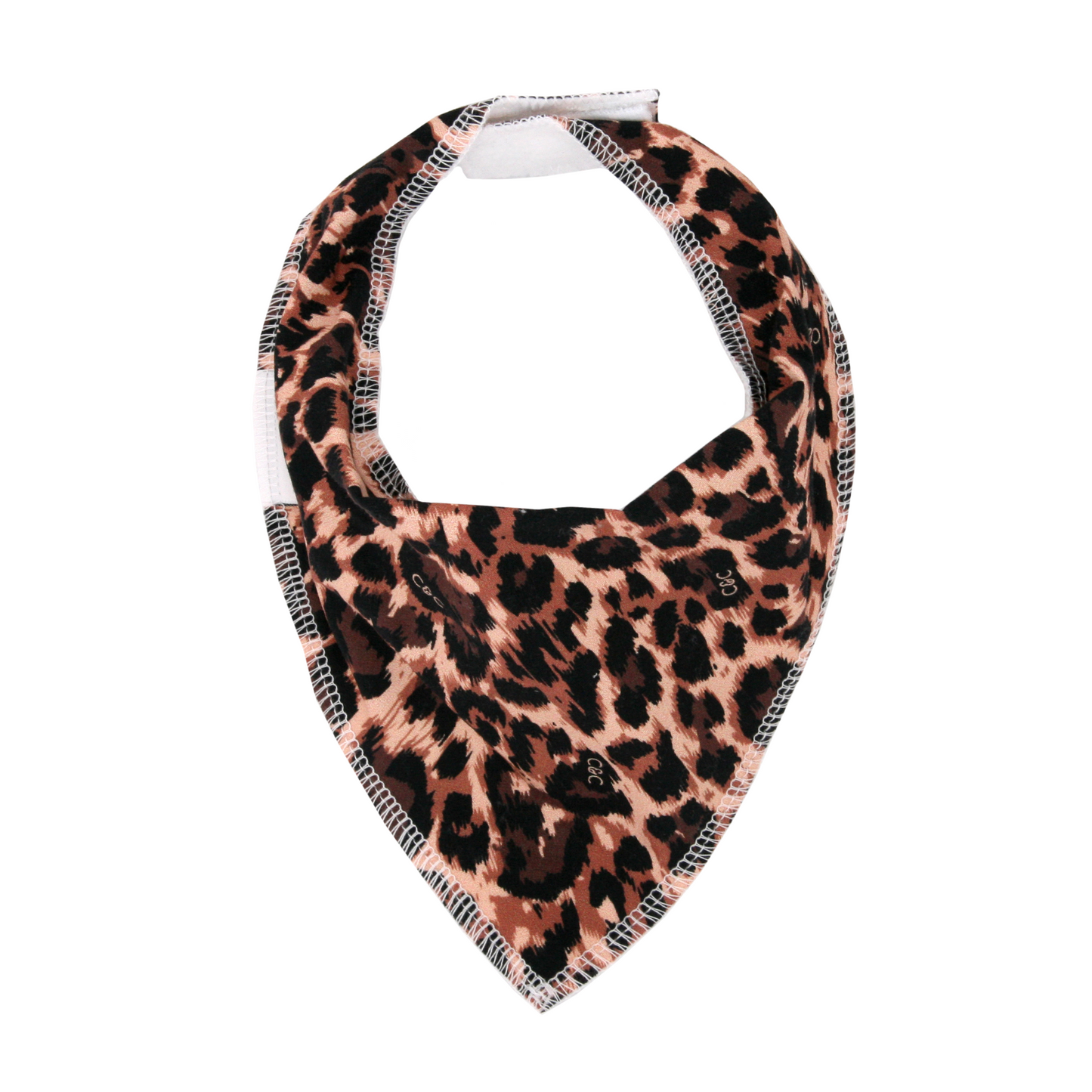 Leopard Dribble Bib