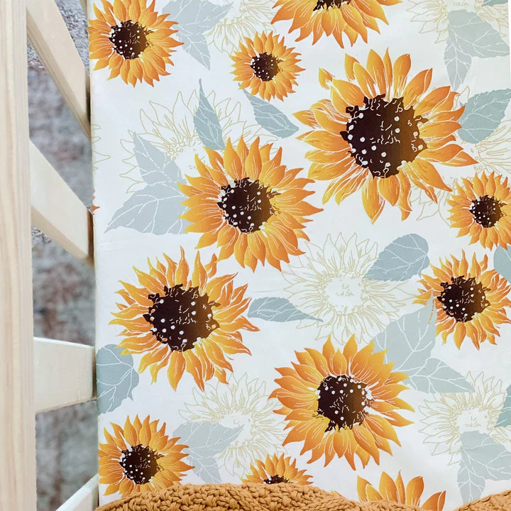 Sunflowers Fitted Cot Sheet