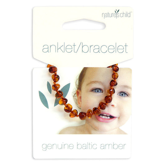 Nature's Child Amber Bracelet - Cognac