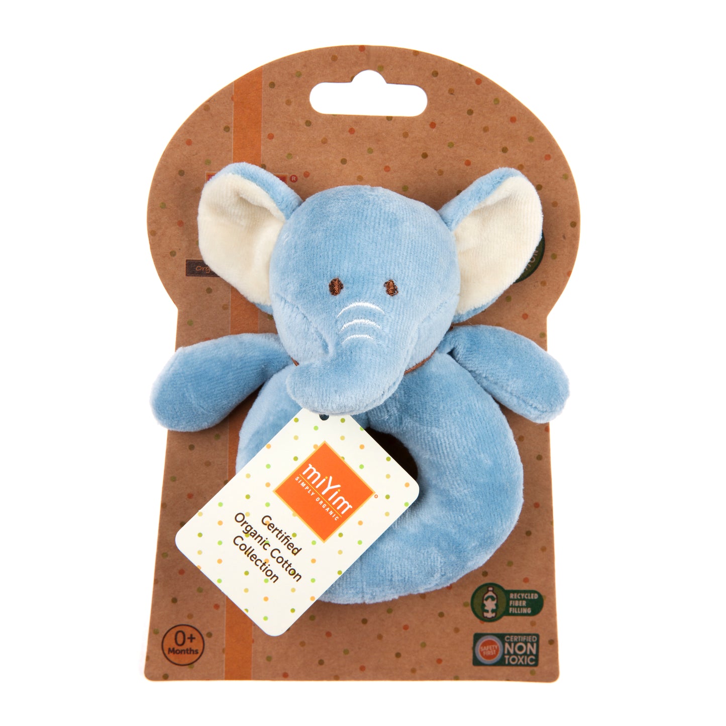 MiYim Ring Rattle Elephant