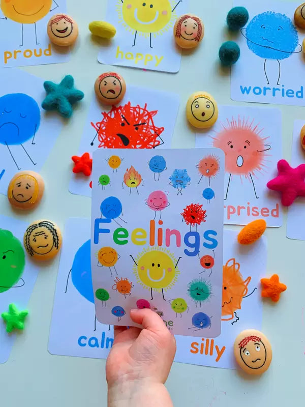 Feeling and Emotion Flash Cards