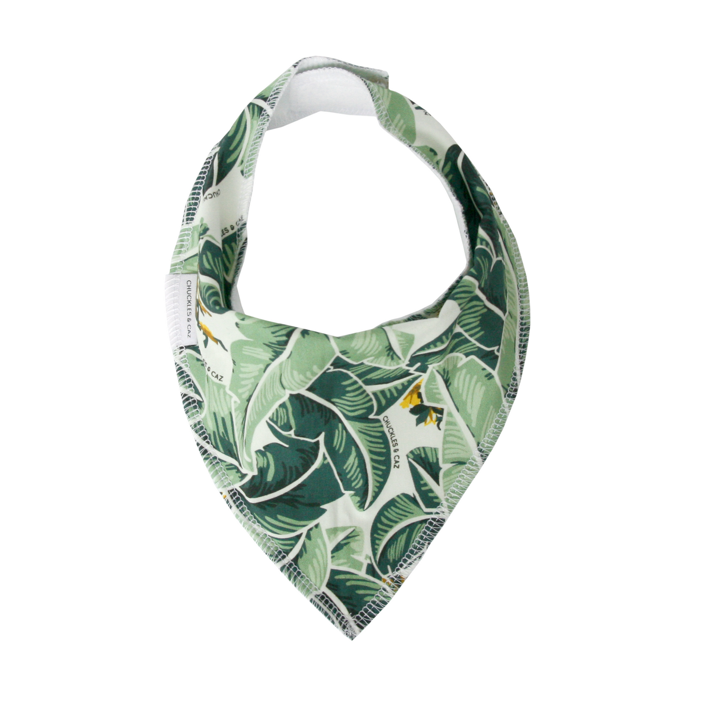 Tropical Palm Dribble Bib